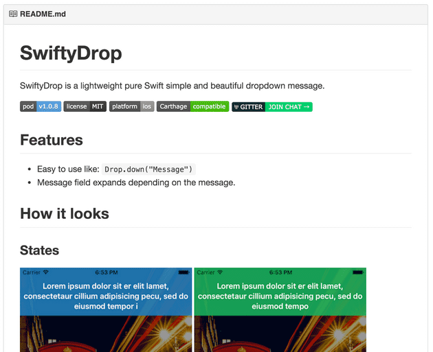 Swiftydrop